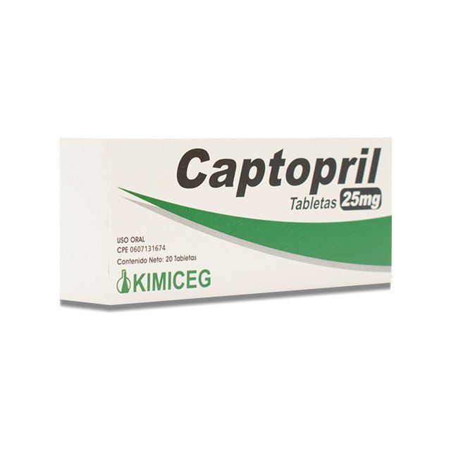 CAPTOPRIL 25MG TAB X 20 (KIMICEG)